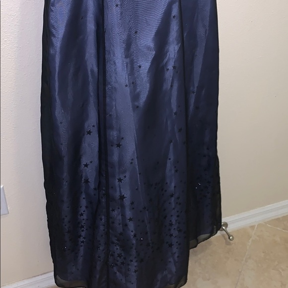 Dark Blue prom dress - Picture 3 of 3